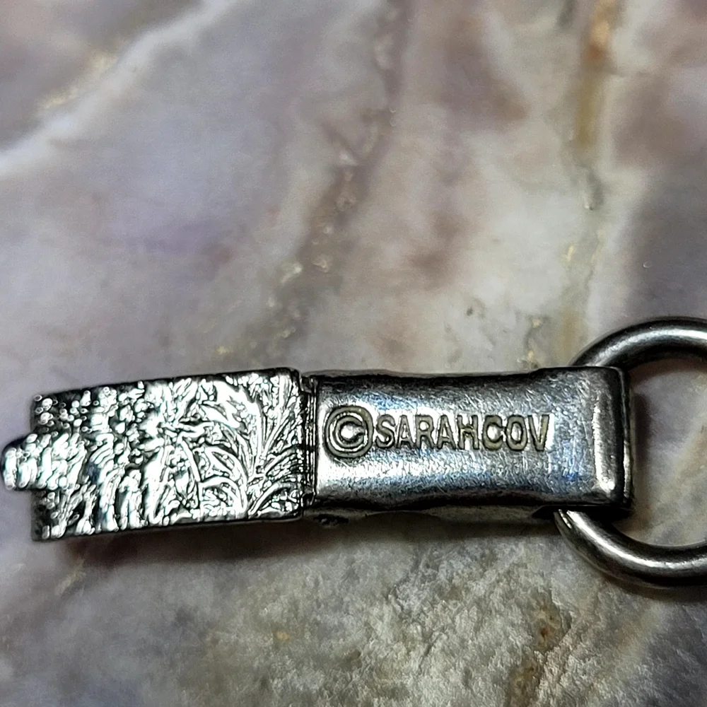Sarah Coventry Silver Chocker Necklace - Picture 6 of 9